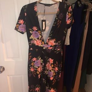 Floral Jumpsuit